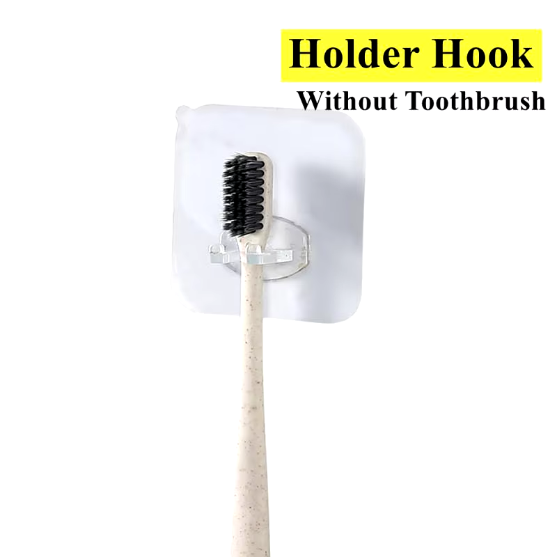 Toothpaste dispenser with a toothbrush holder